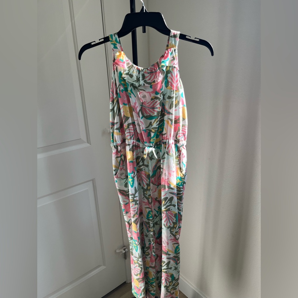 Girls Romper Floral